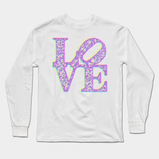 Anaglyphic Love Long Sleeve T-Shirt